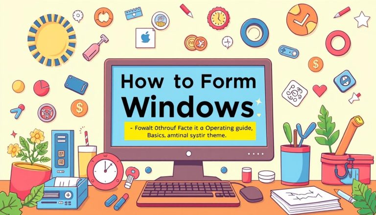 How to Format Windows: A Beginner’s Guide to Operating System Basics